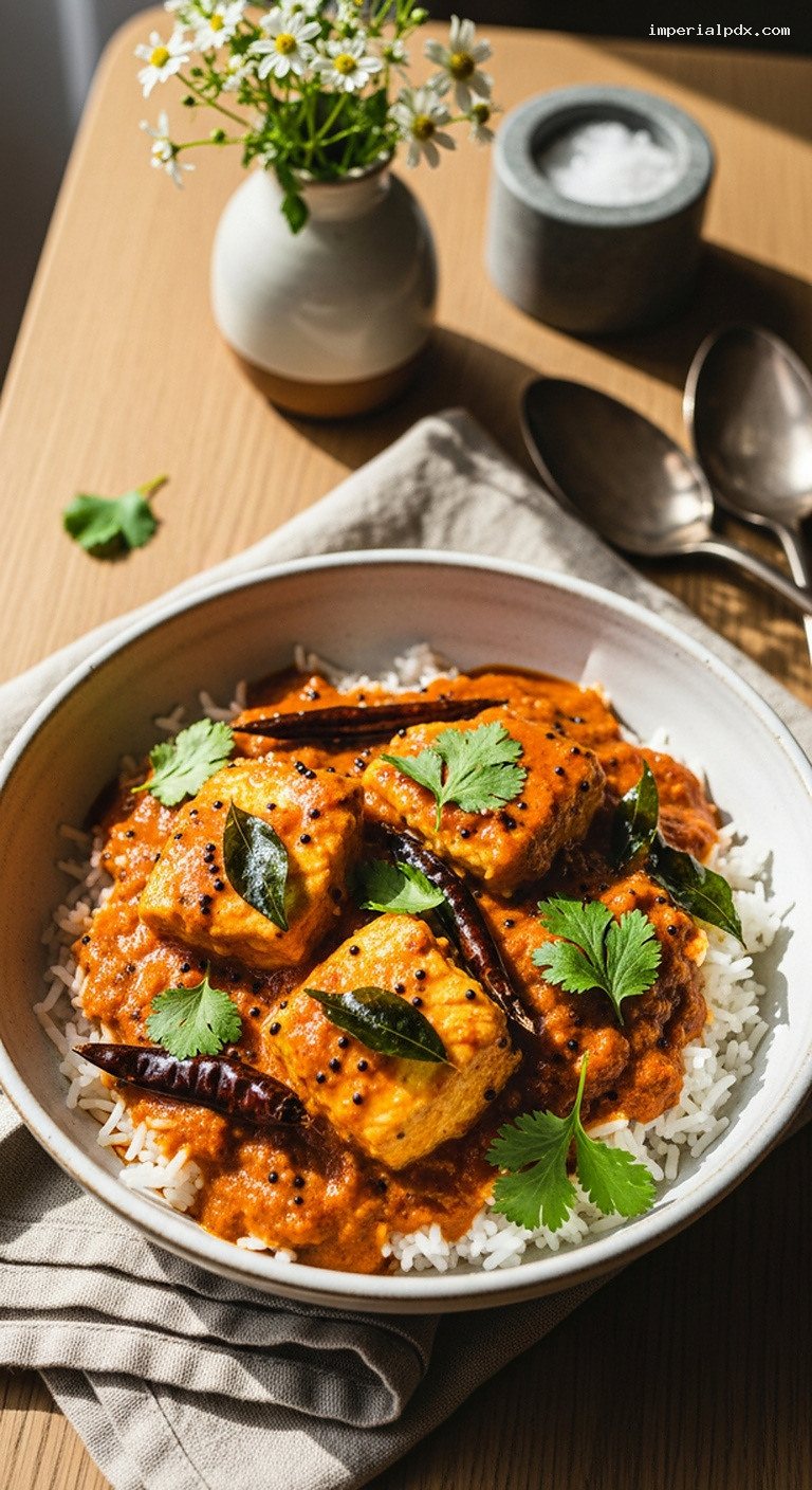 Goan Coconut Fish Curry with Tamarind
