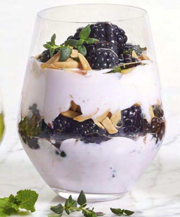 Honey-Swirled Berry Parfait