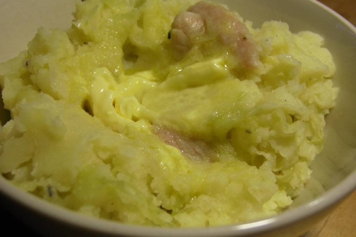 Colcannon with Crispy Bacon