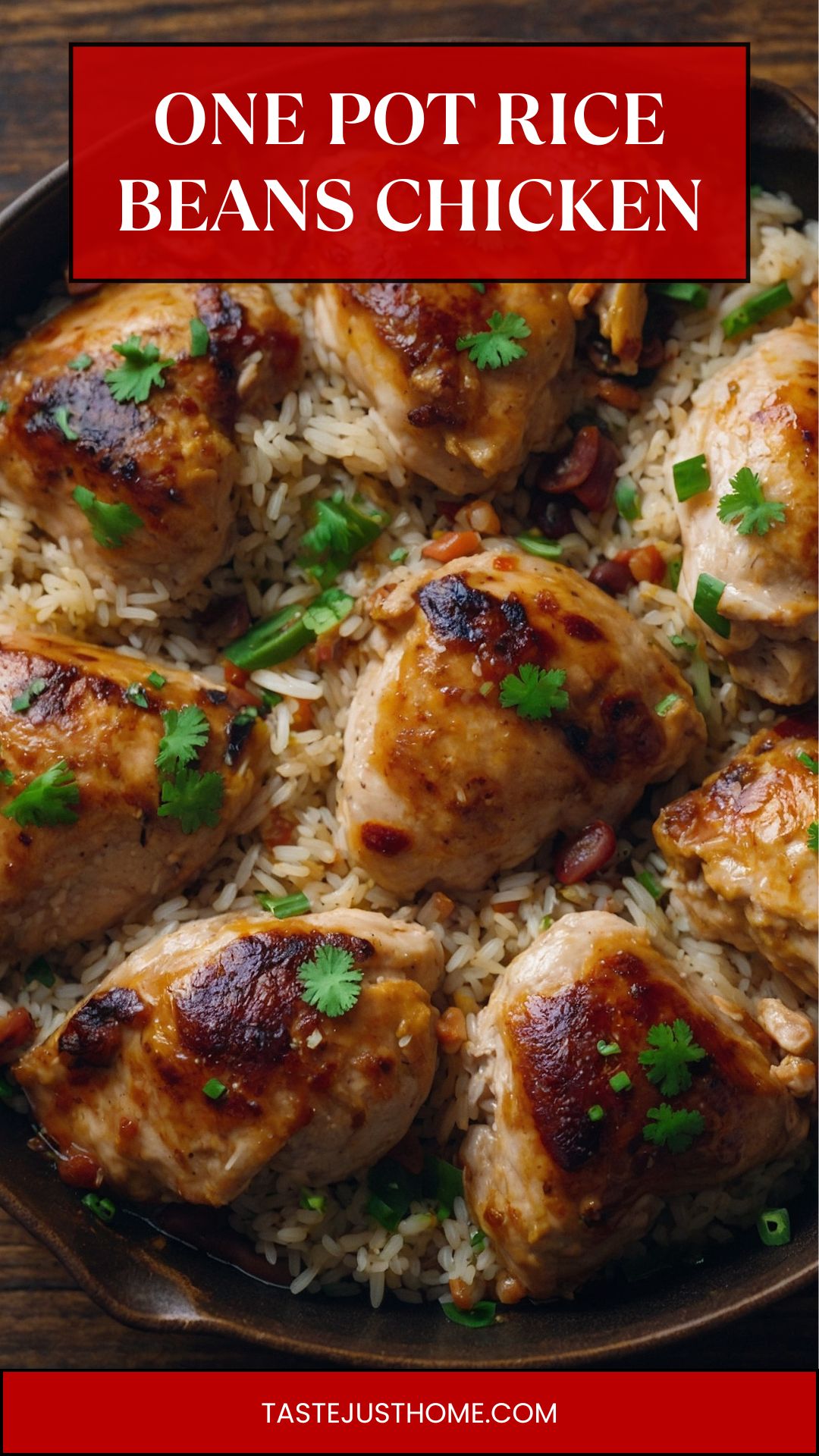 One-Pot Sofrito Chicken and Rice with Black Beans