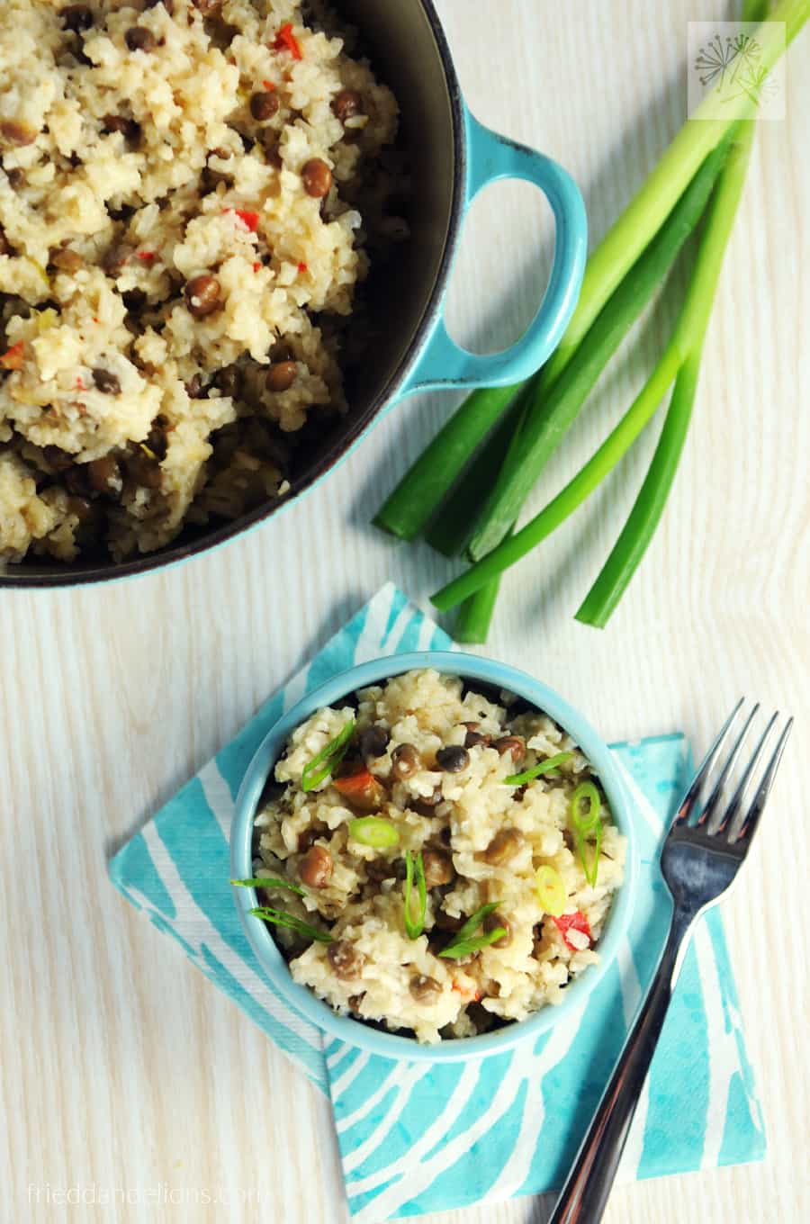 One-Pot Chicken and Pigeon Pea Rice