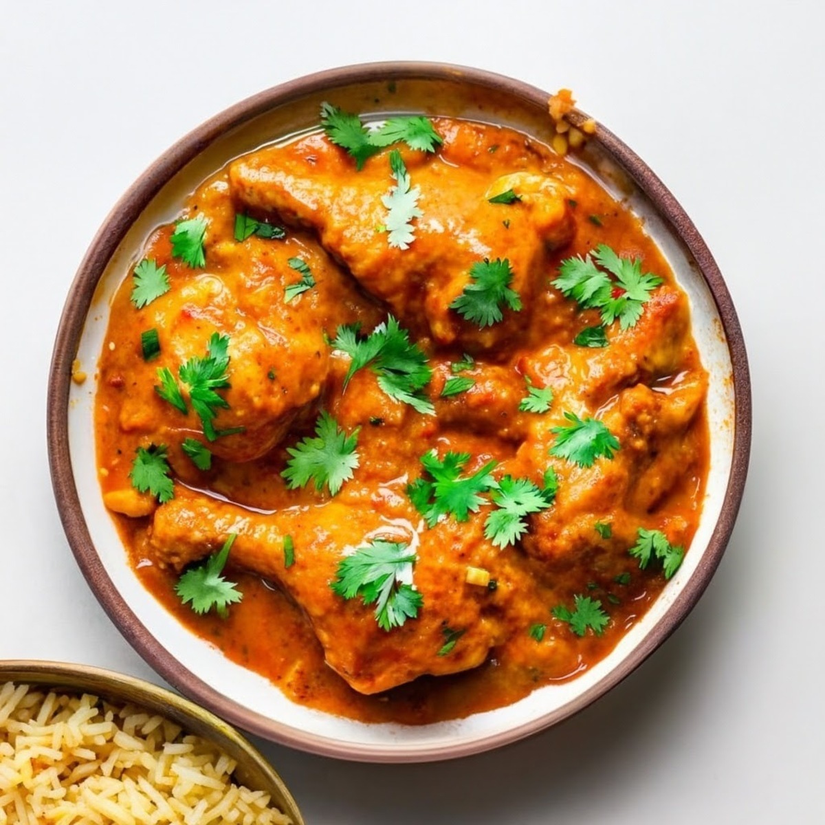 Spiced Butter Chicken (Korma) with Basmati Rice