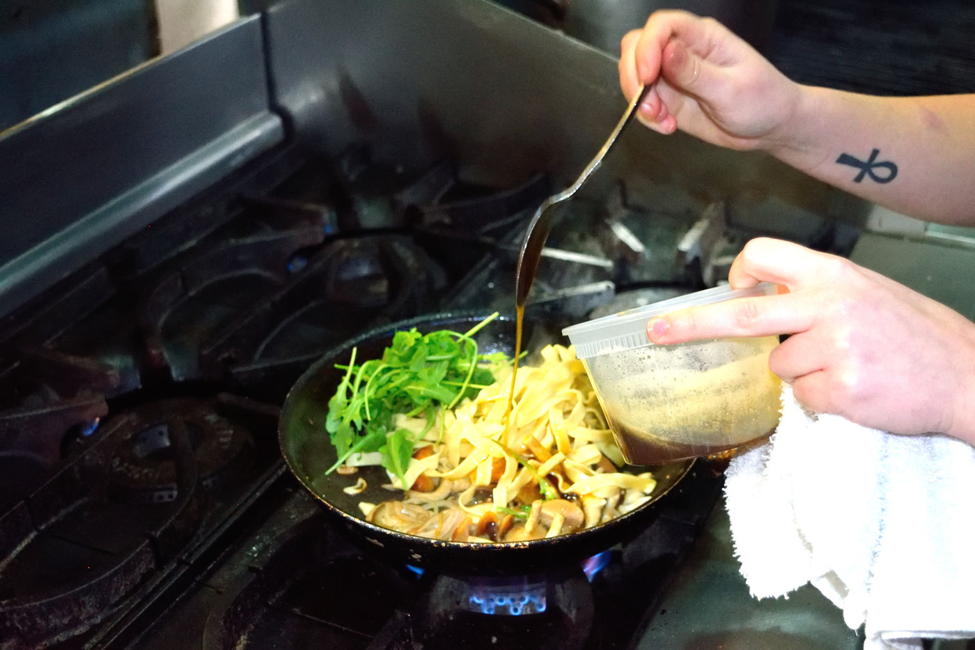 Mushroom & Thyme Fettuccine