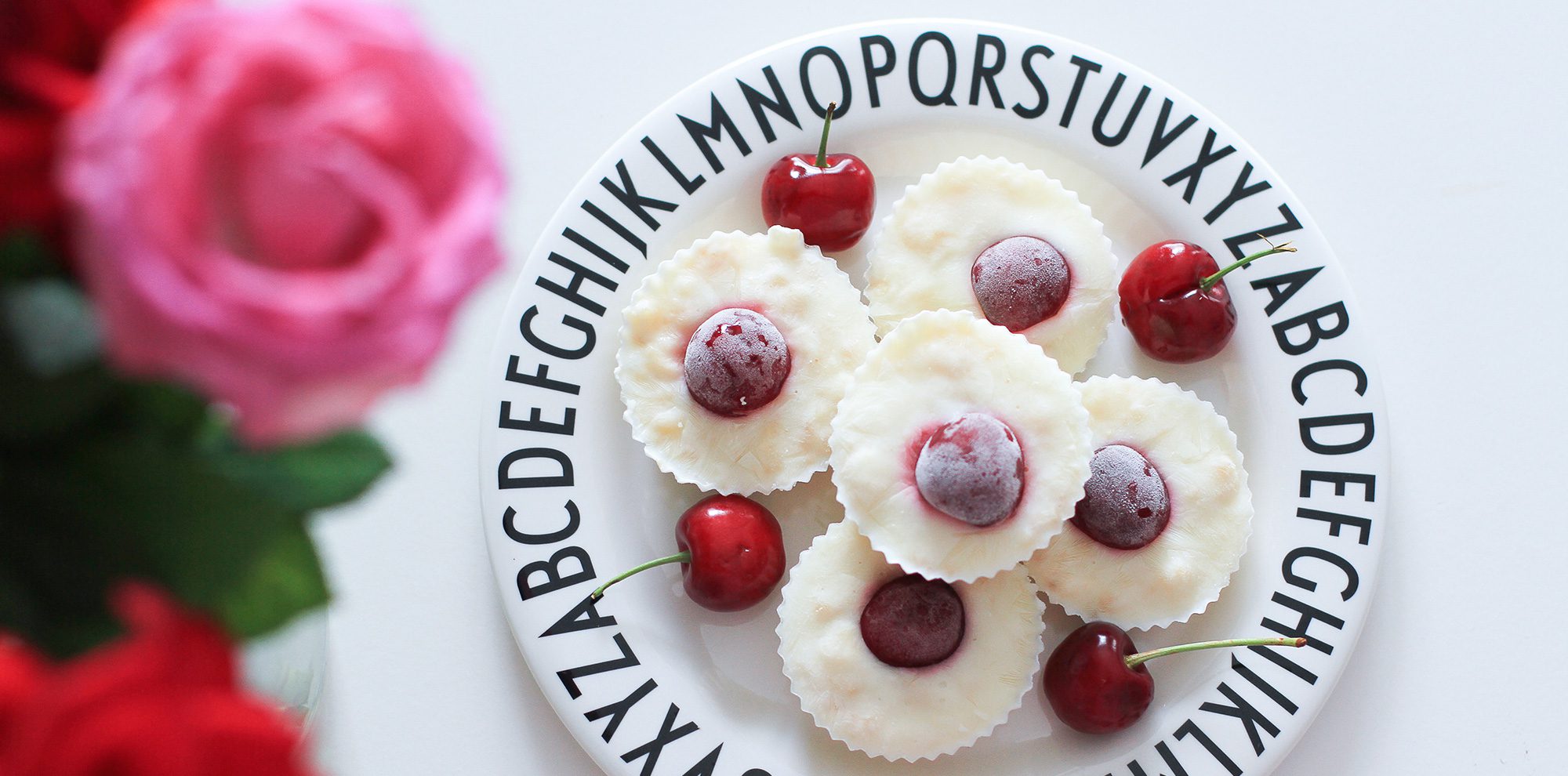 No-Bake Banana Berry Yogurt Bites