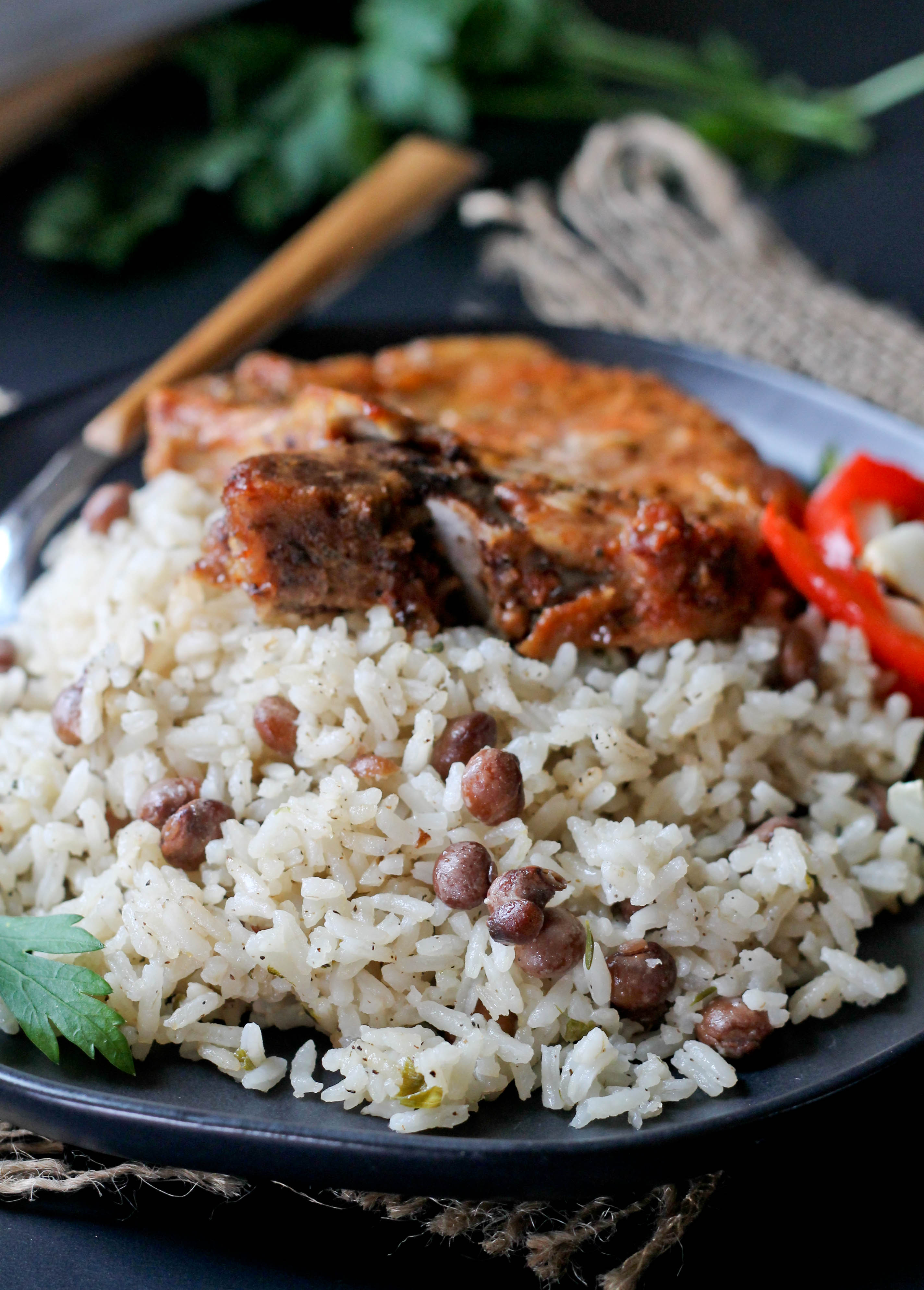 One-Pot Pigeon Pea Rice with Cumin and Smoked Paprika