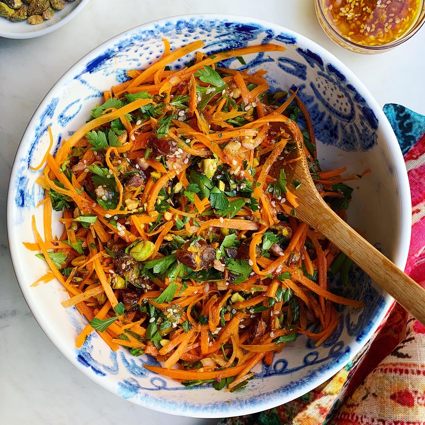 Harissa-Infused Carrot and Turnip Salad with Cucumber