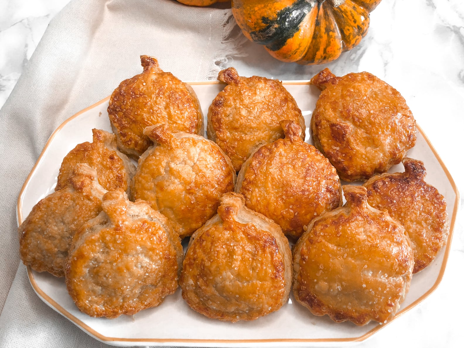 Savory Pumpkin Pastelillos with Cumin