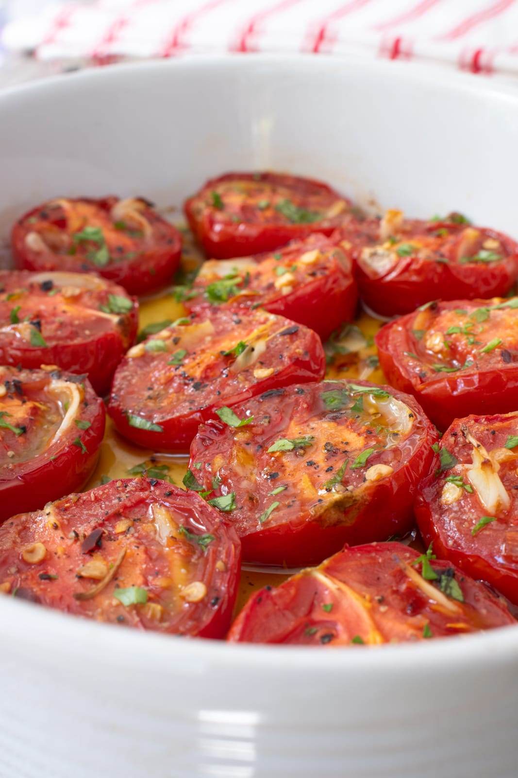 Rosemary-Garlic Roasted Tomatoes