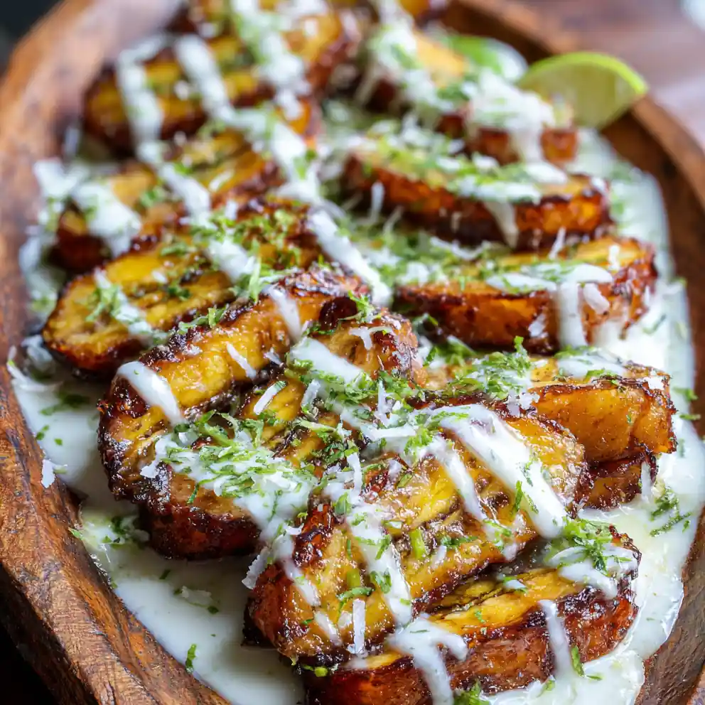 Pan-Fried Plantains with Lime