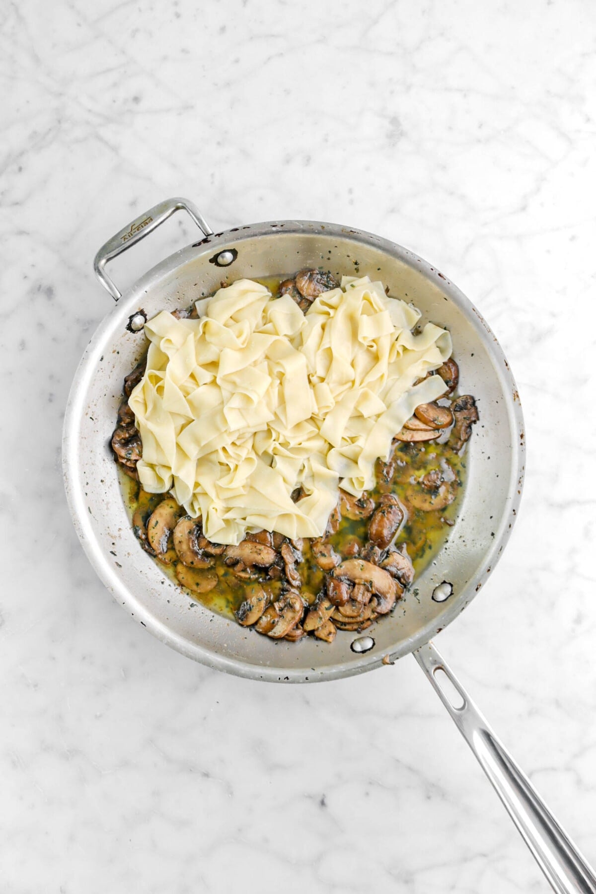 Mushroom and Sage Brown Butter Tagliatelle