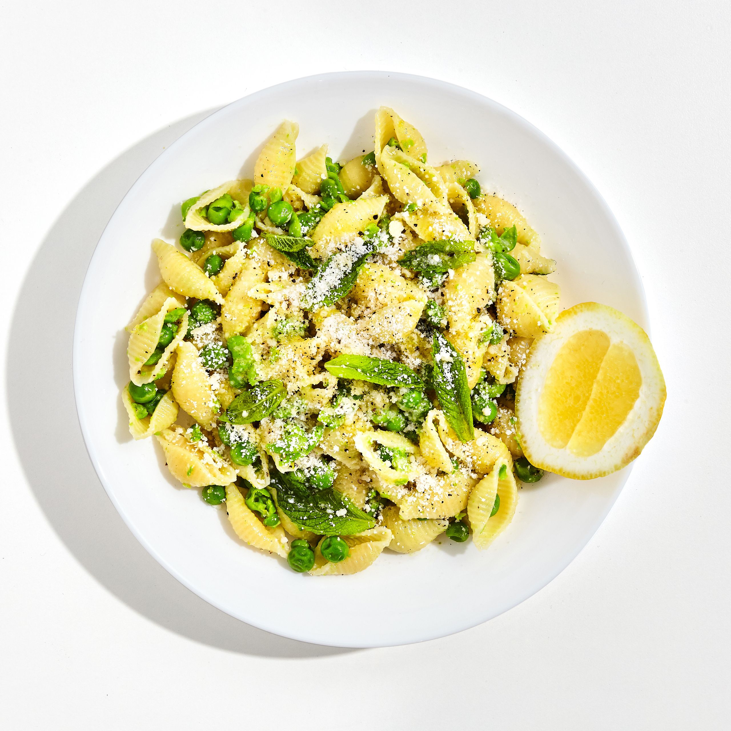 One-Pot Pea and Mint Pasta