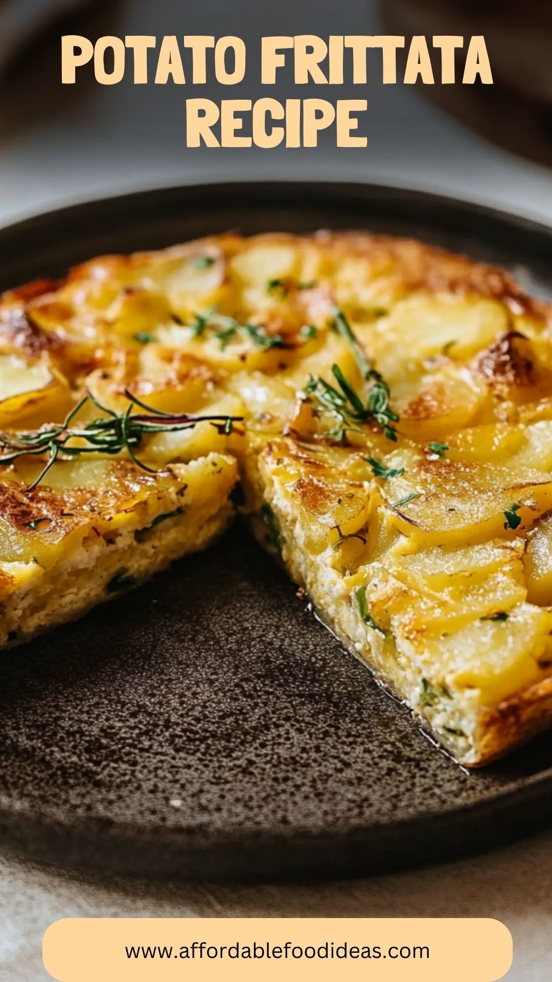 Savory Garden Herb and Potato Frittata