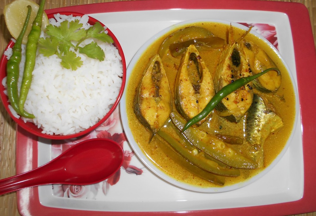 Mustard-Crusted Hilsa Fish
