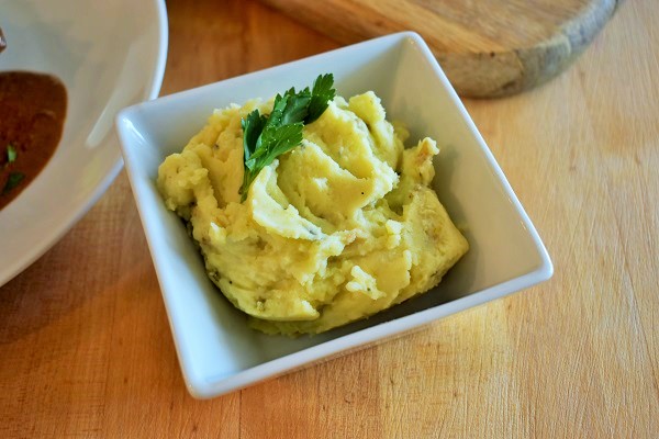 Smoky Green Chili Potato Mash