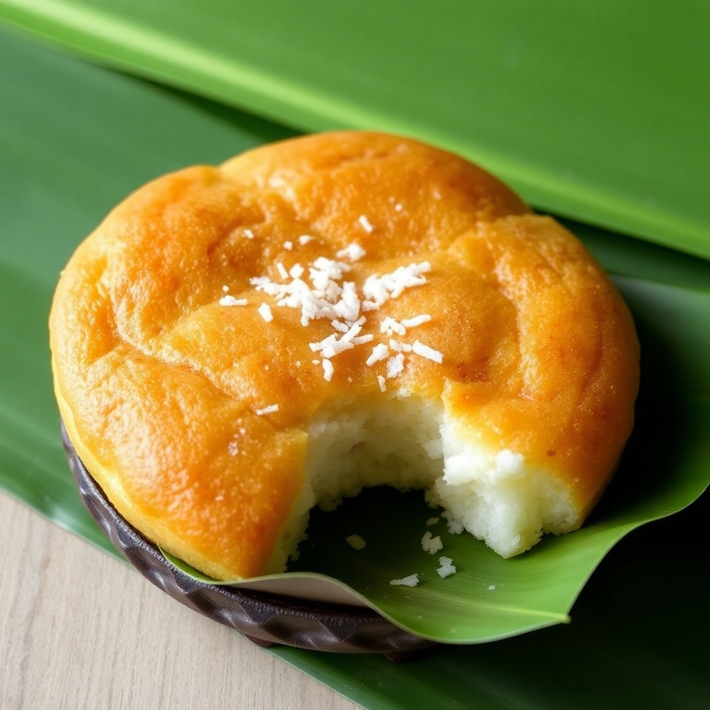 Coconut Rice Flour Pitha