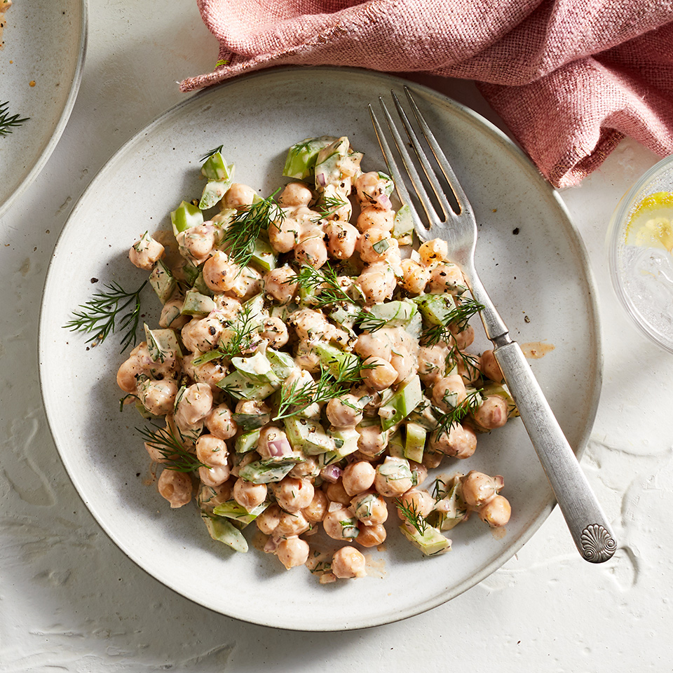 Curried Chickpea & Apple Salad