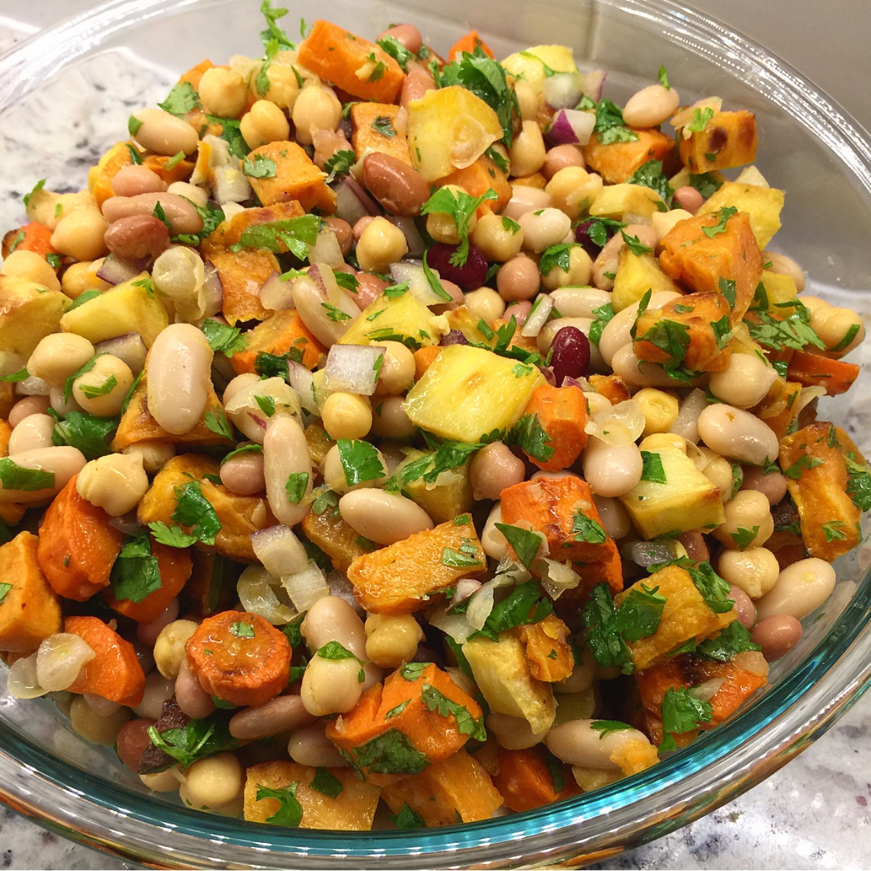 Roasted Vegetable Black Bean Salad