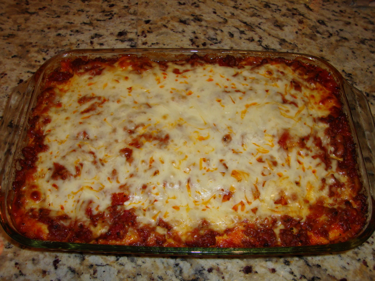 Italian Best Tomato Basil Lasagna