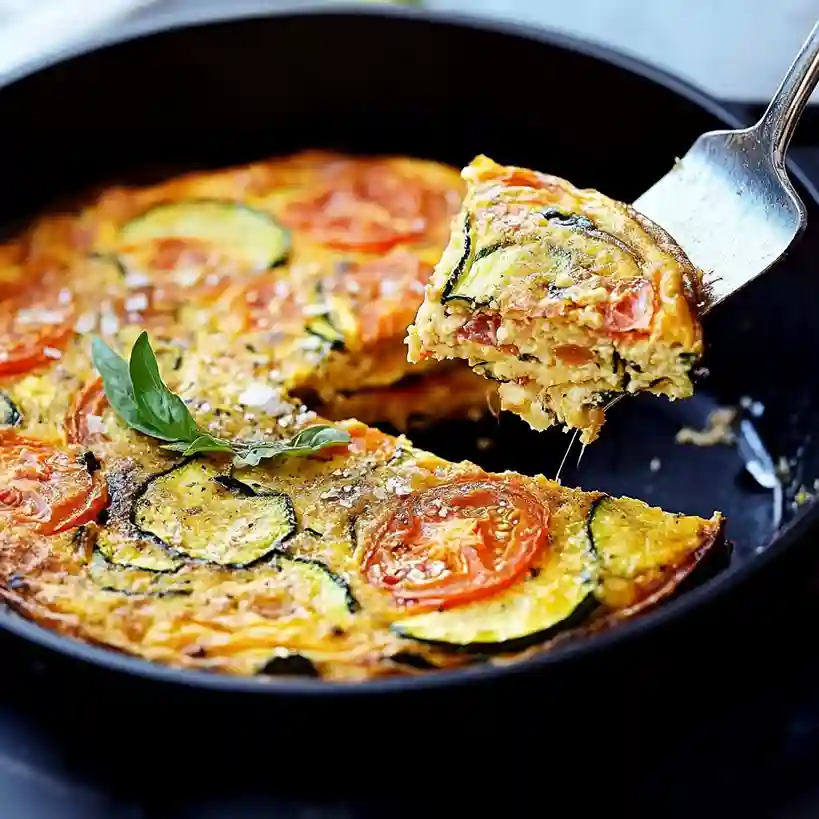 Zucchini and Chive Frittata