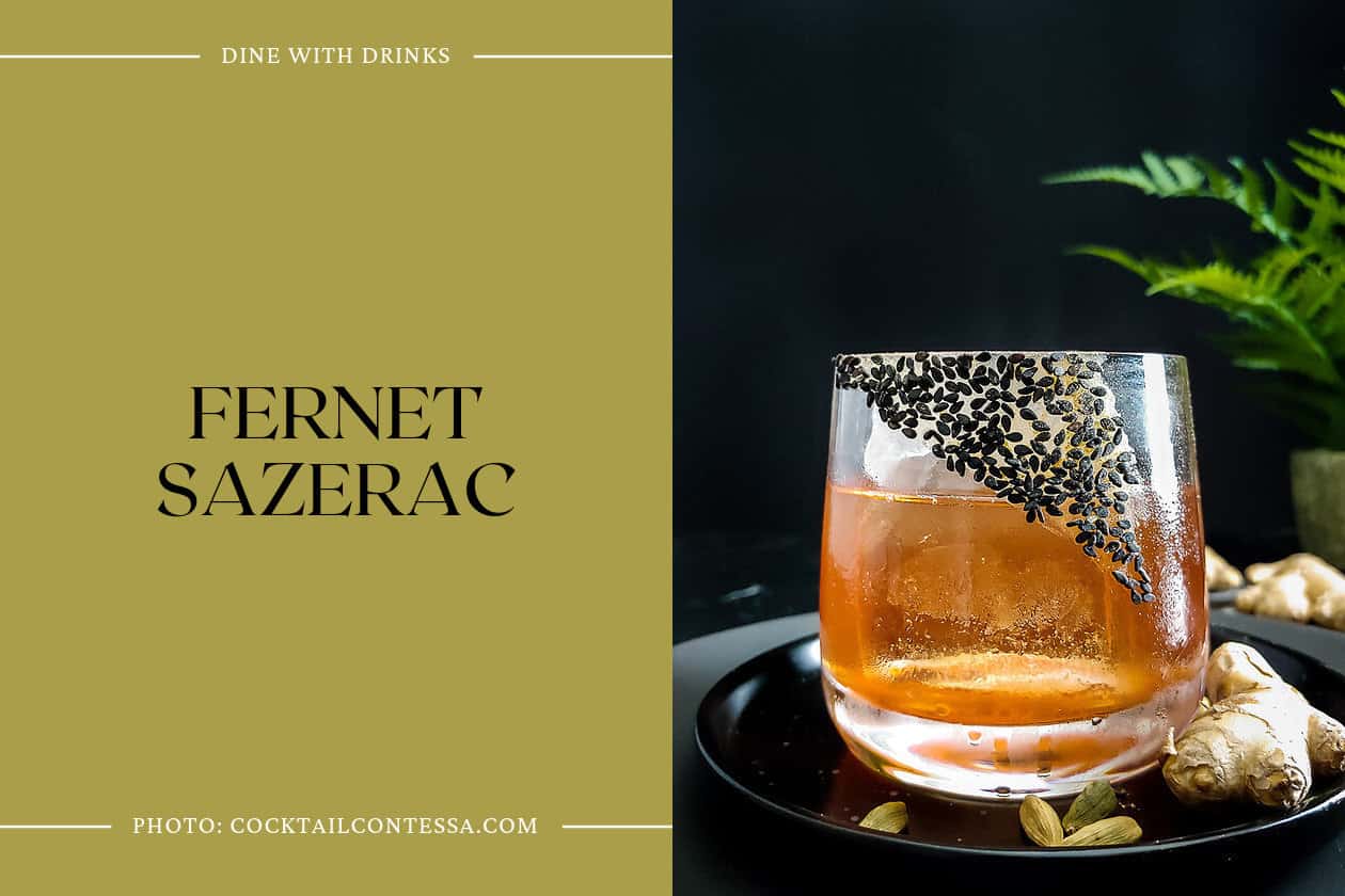Fernet-Sazerac with Orange Bitters