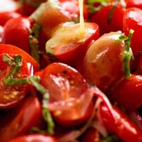 Cherry Tomato and Thyme Salad with Lemon-Dill Dressing