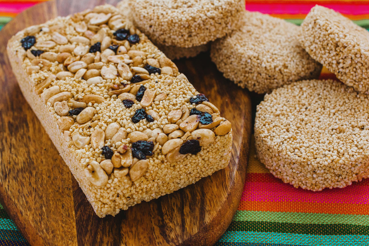 Alegría Candy with Toasted Sesame and Tamarind