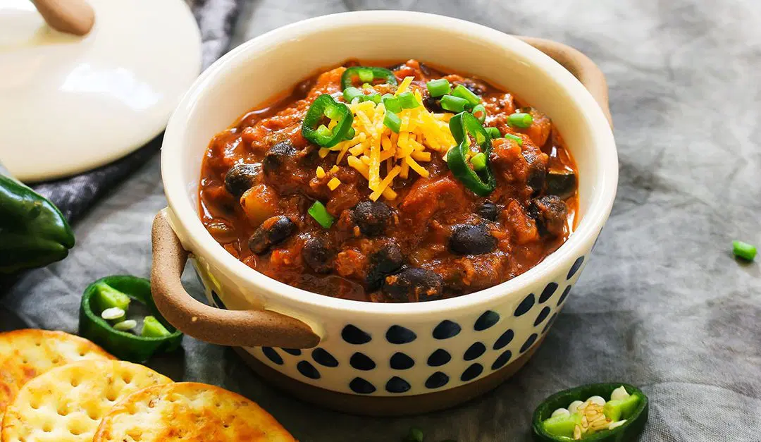 Slow-Simmered Beef and Black Bean Chili with Smoked Paprika