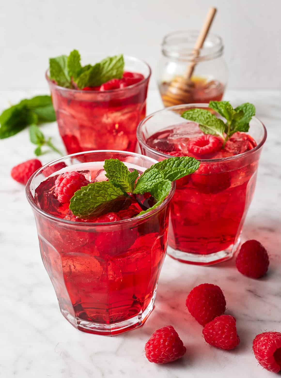 Cold-Brewed Hibiscus Iced Tea