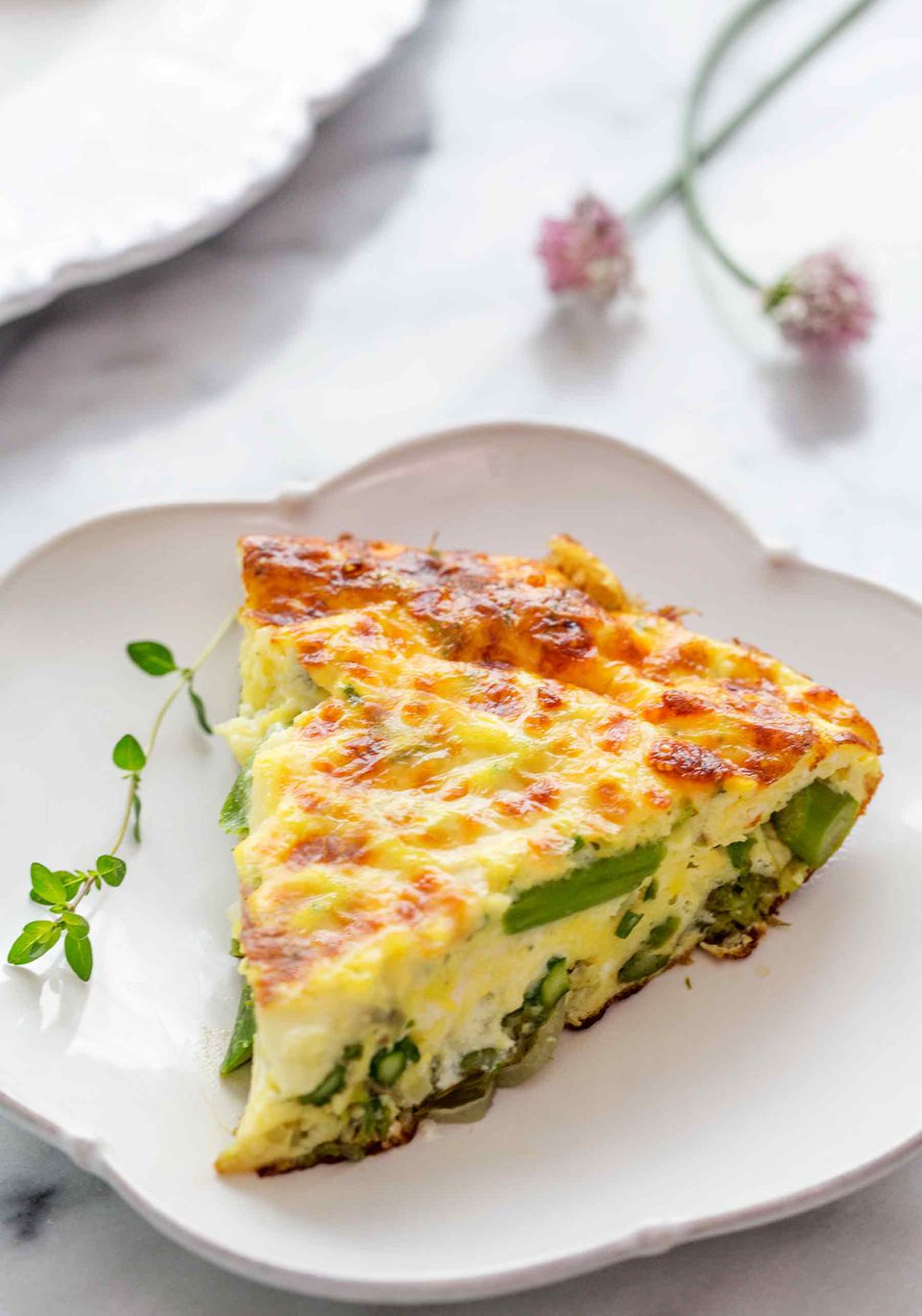 Asparagus and Gruyère Frittata