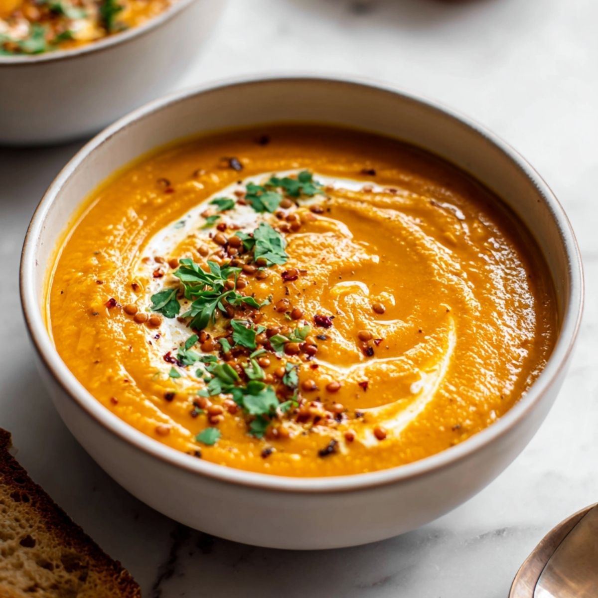 Habit-Style Lentil Soup with Smoked Carrot