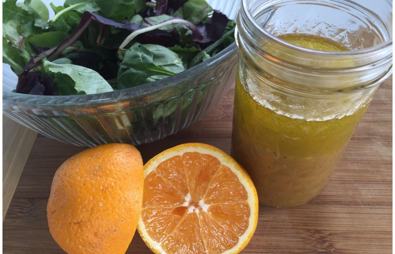 Lettuce and Watercress Salad with Citrus Vinaigrette
