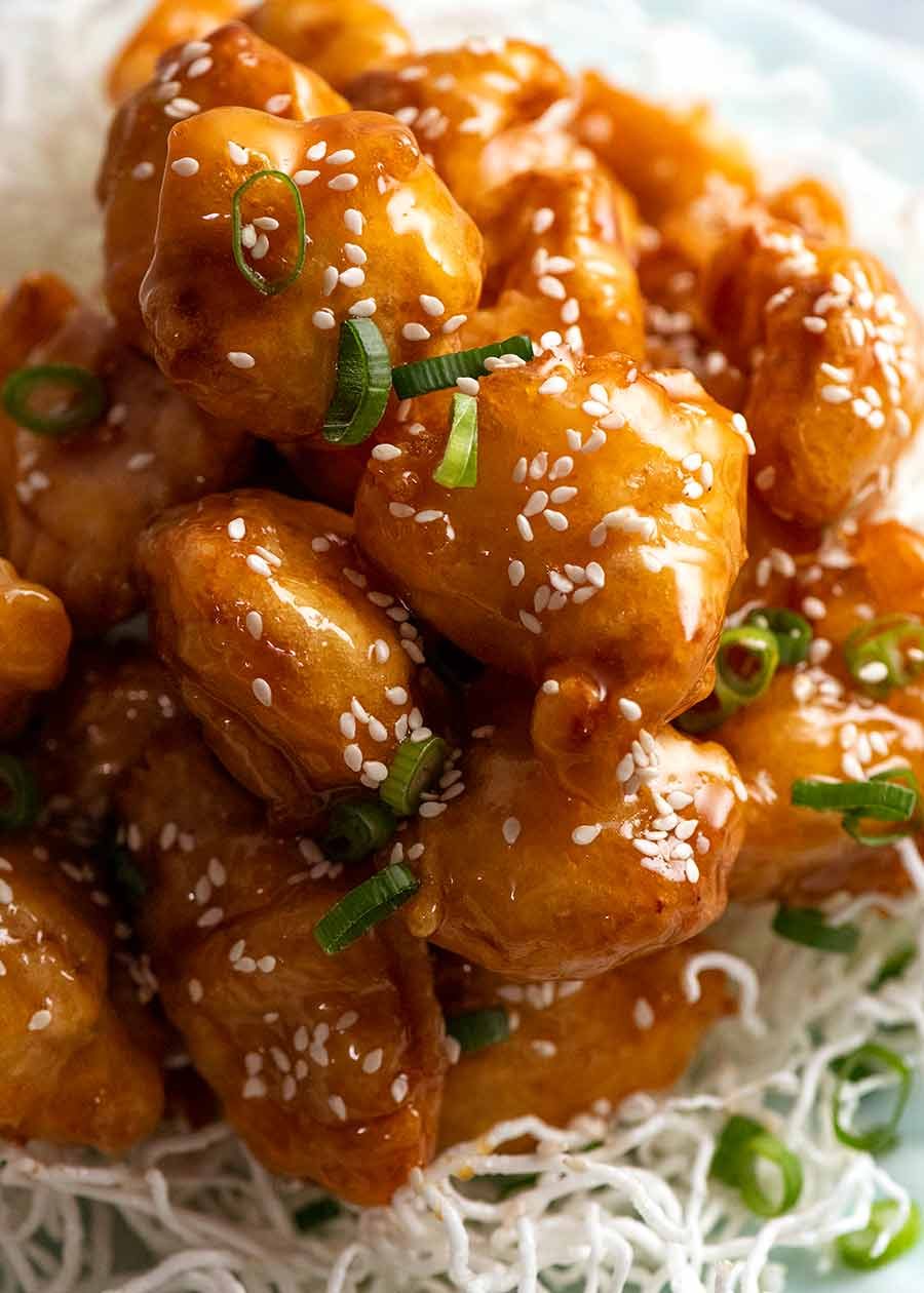 Buttermilk-Fried Chicken with Hot Honey Glaze