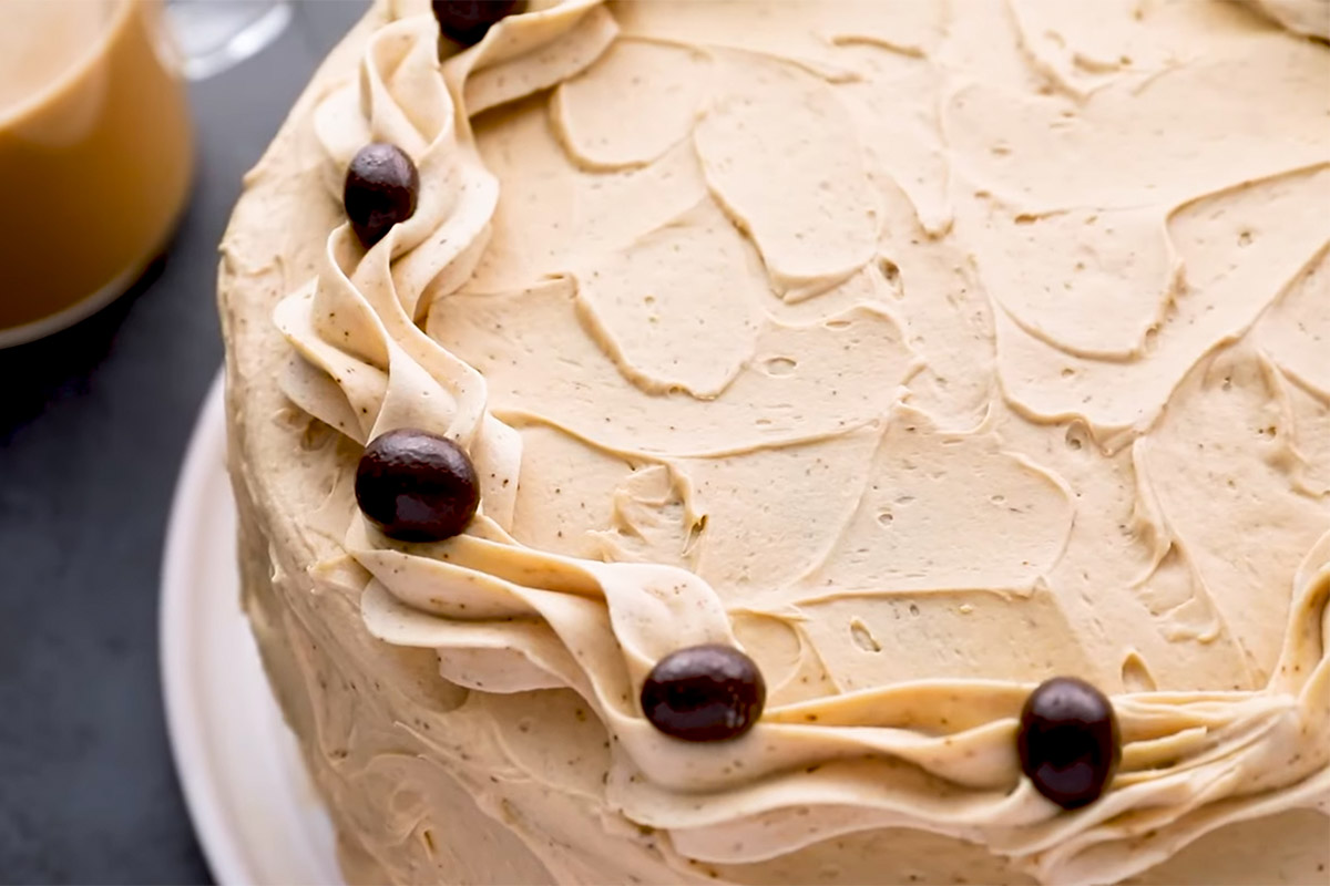Bitter Chocolate Espresso Cake