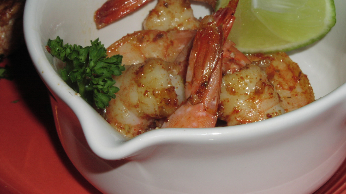 Sautéed Shrimp with Lemon-Zest Avocado Oil