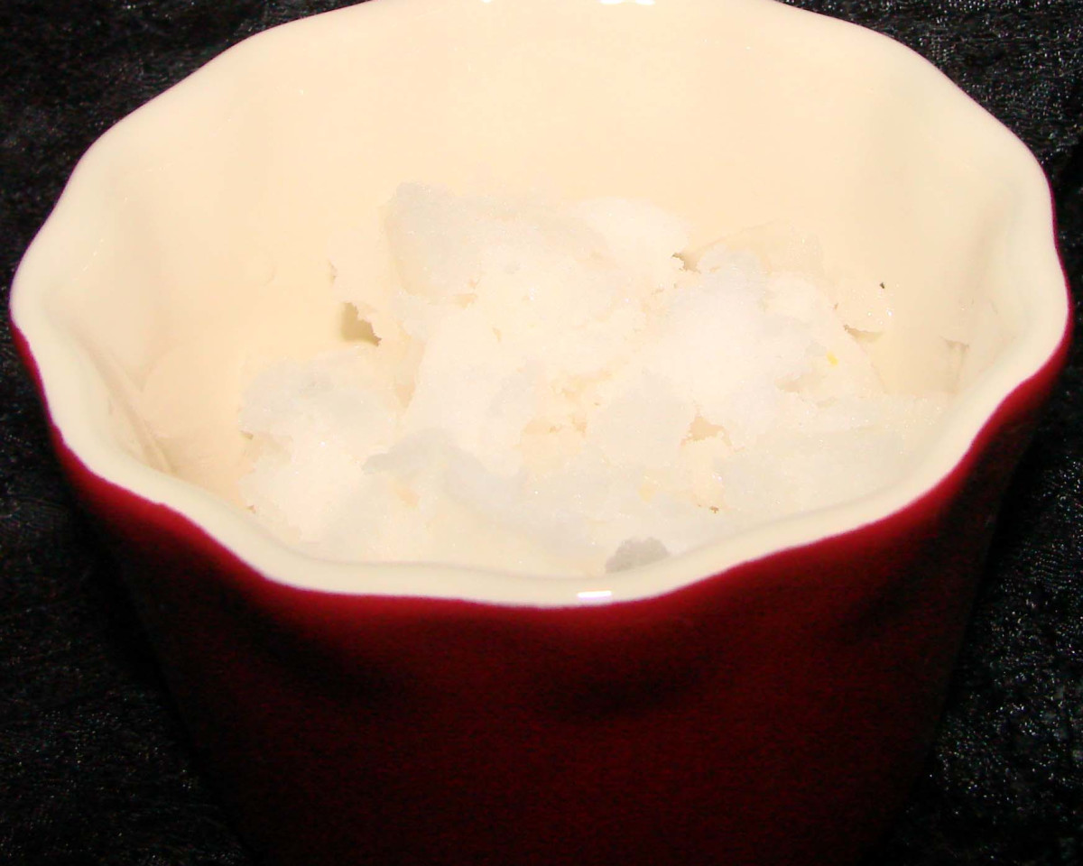 Lemon Lavender Sorbet