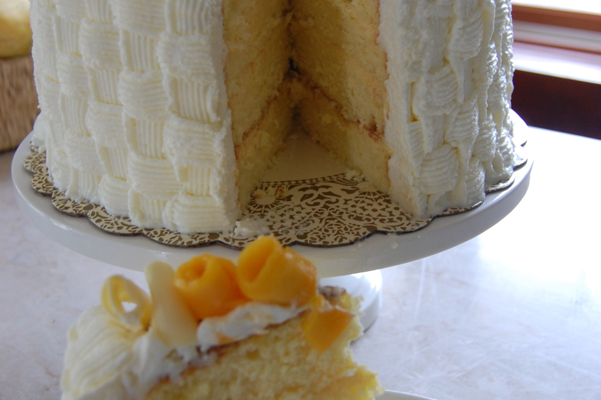 Passion Fruit Chiffon Cake