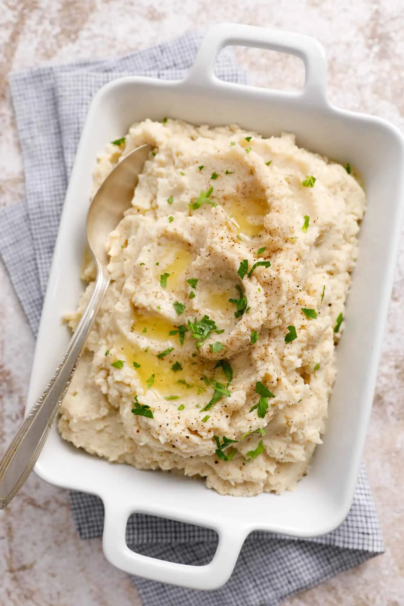 Avocado-Cauliflower Puree with Smoked Paprika