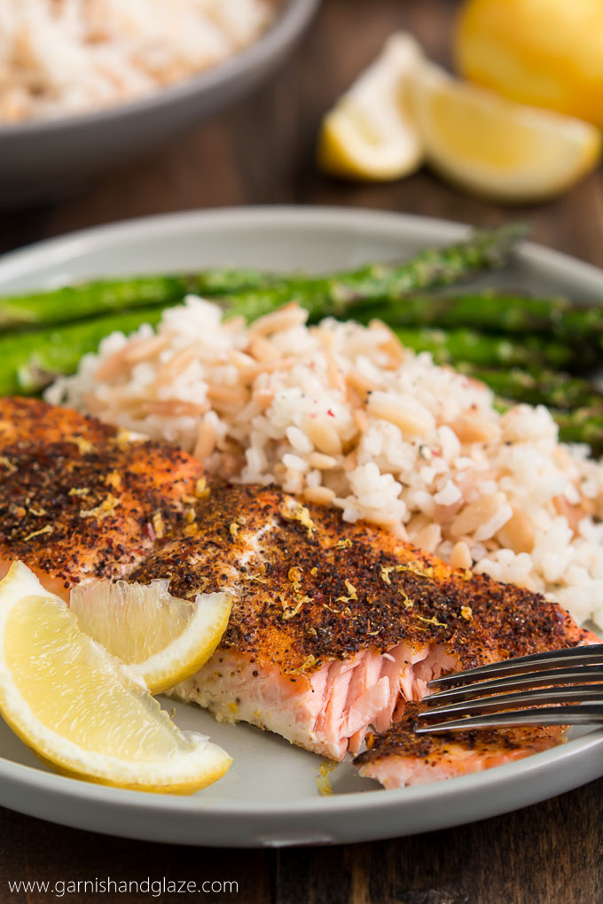 Sensory-Driven Lemon-Glazed Salmon with Asparagus