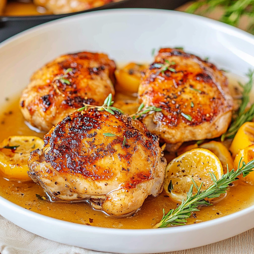 Buttermilk-Braised Chicken Thighs