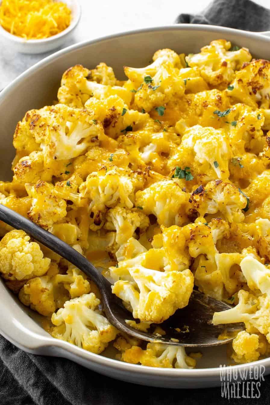 Cauliflower-Infused Macaroni and Cheese