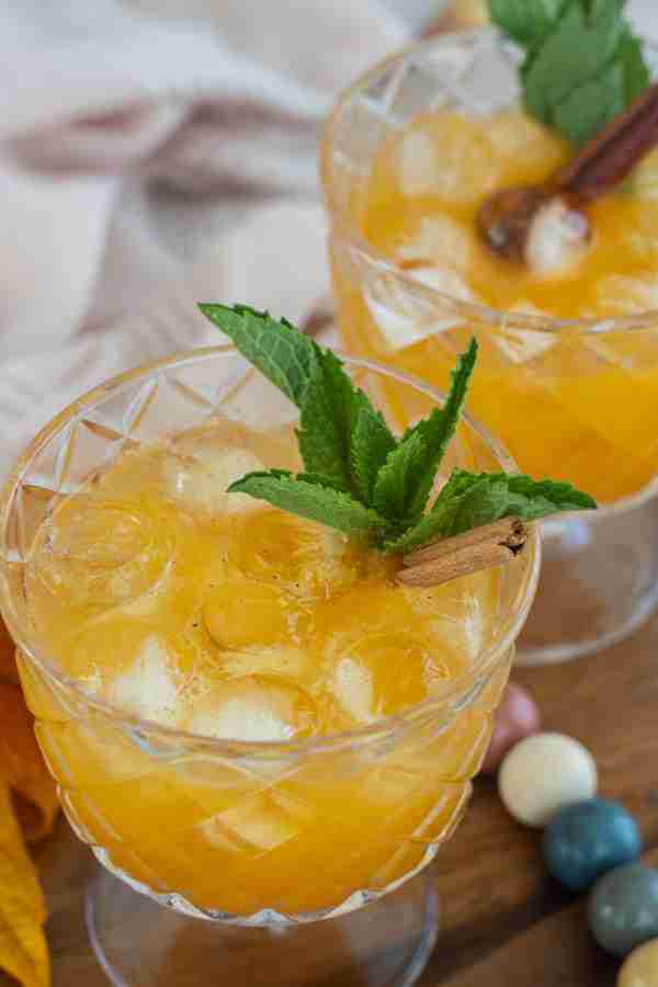 Spiced Rum and Ginger Smash