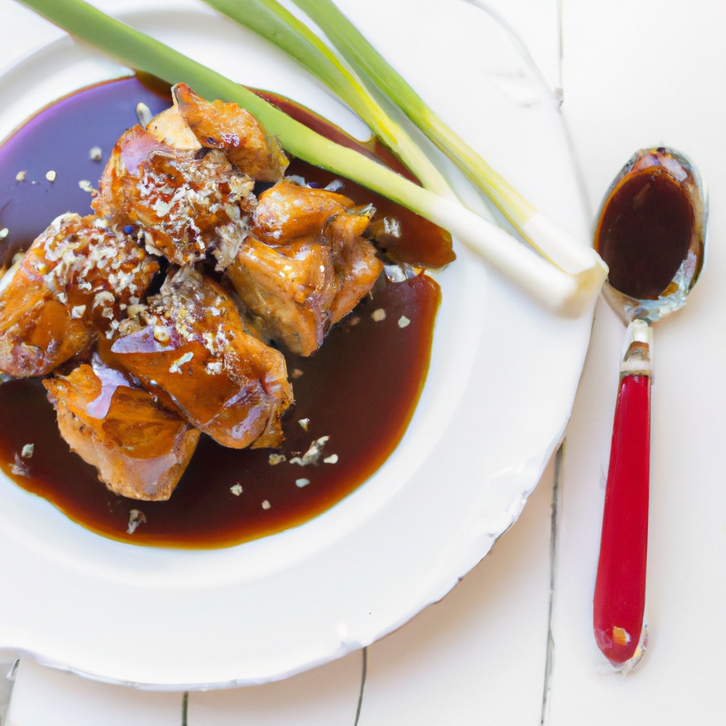 Ginger-Soy Glazed Chicken with Broccoli and Carrots