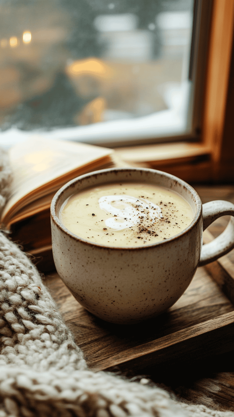 Smoky Potato and Leek Soup with Smoked Paprika