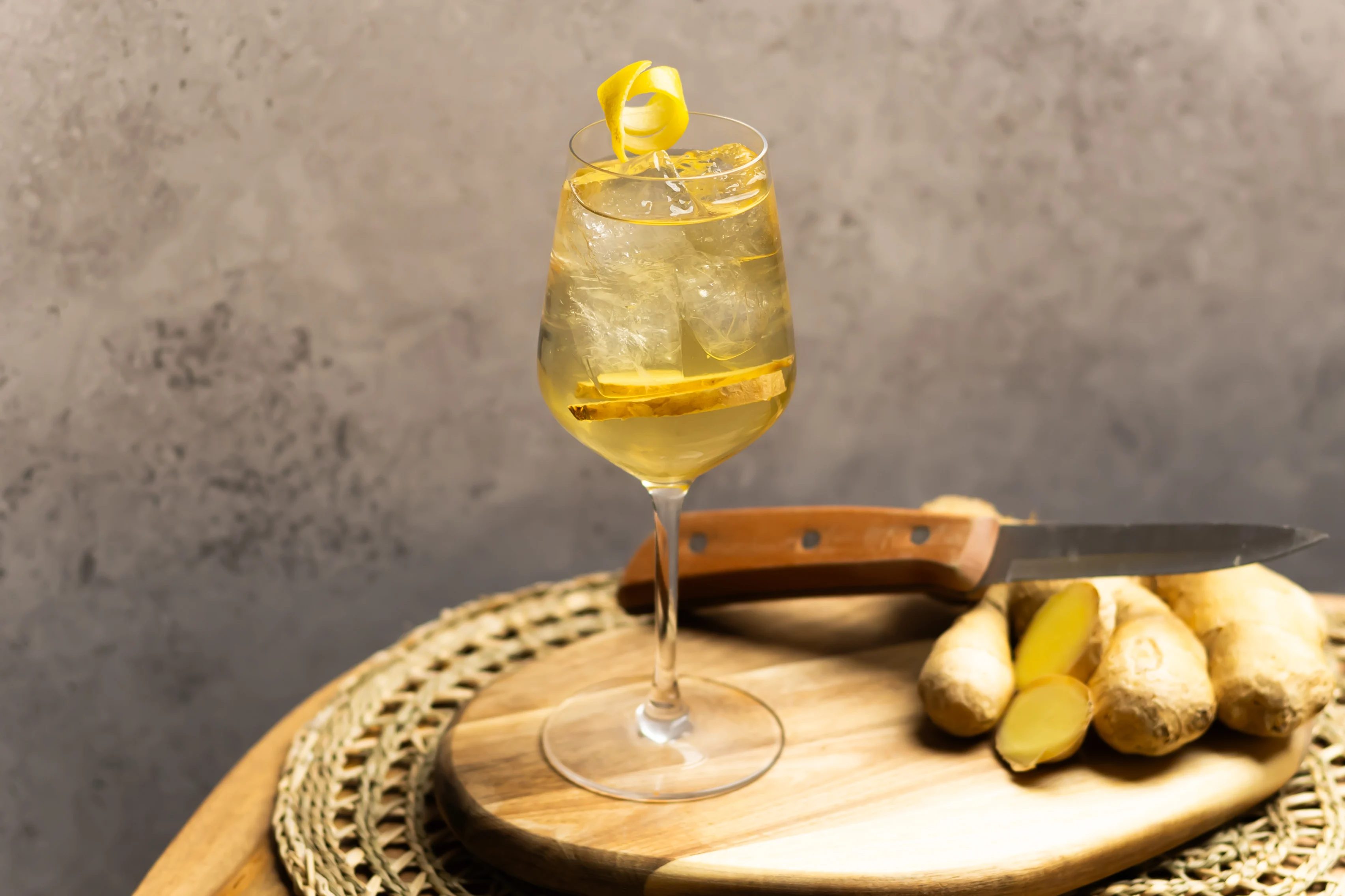 Shaken Ginger Spritz
