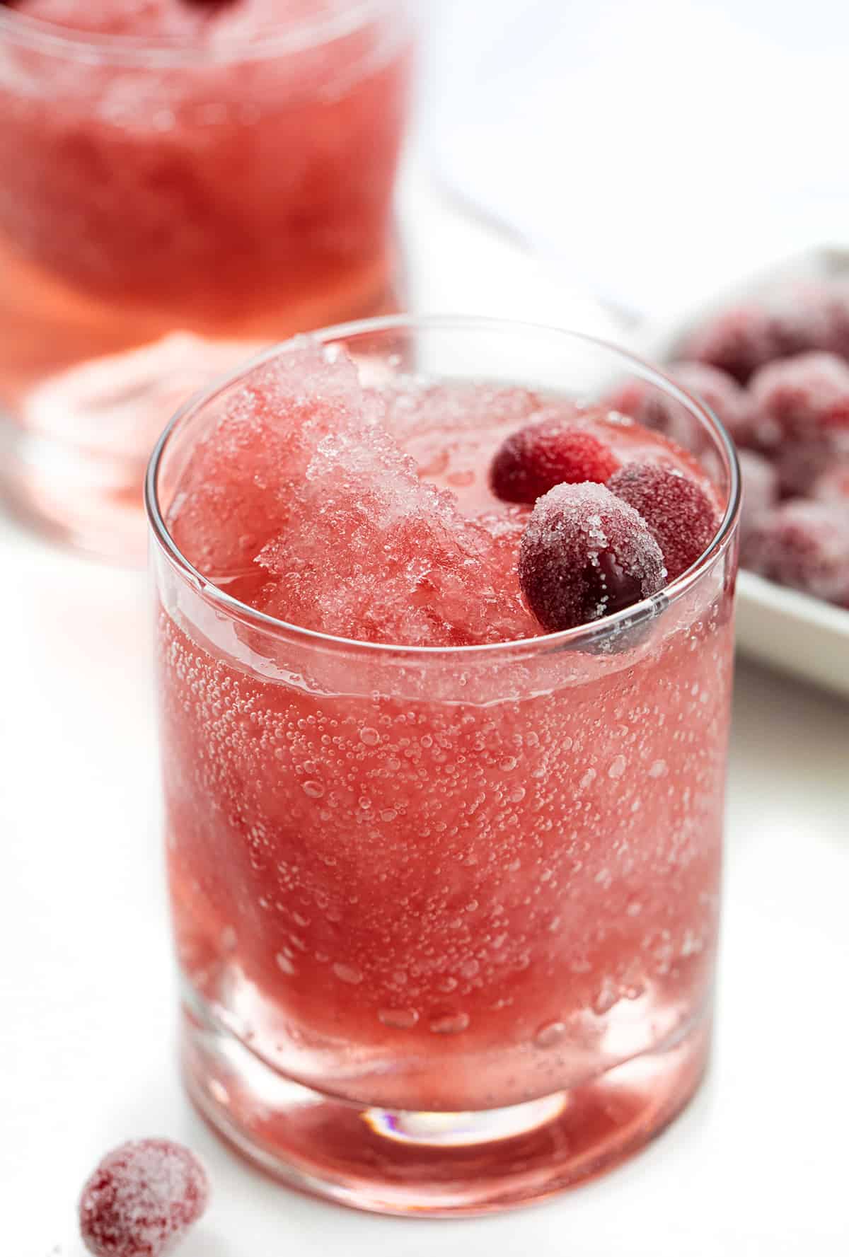 Frozen Raspberry Vodka Slush
