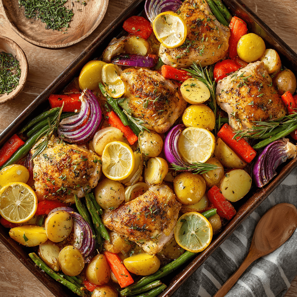 Herb-Infused Chicken with Lemon and Garlic