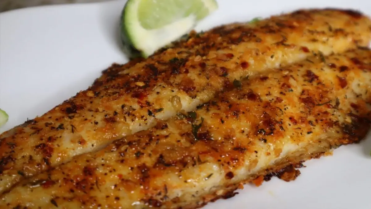 Baked Lake Perch with Dill and Lemon