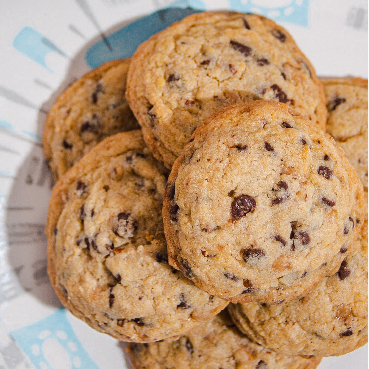 Classic Baked Chocolate Chip Cookies