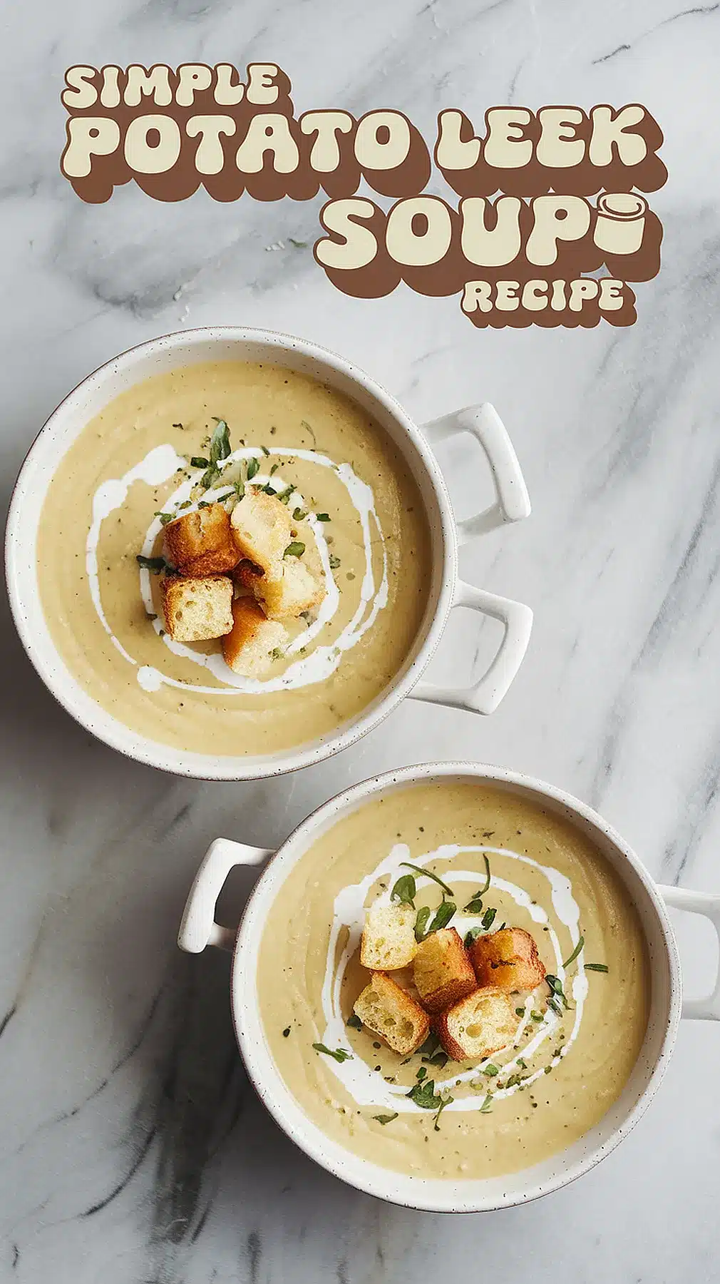 Velvety Potato Leek Soup