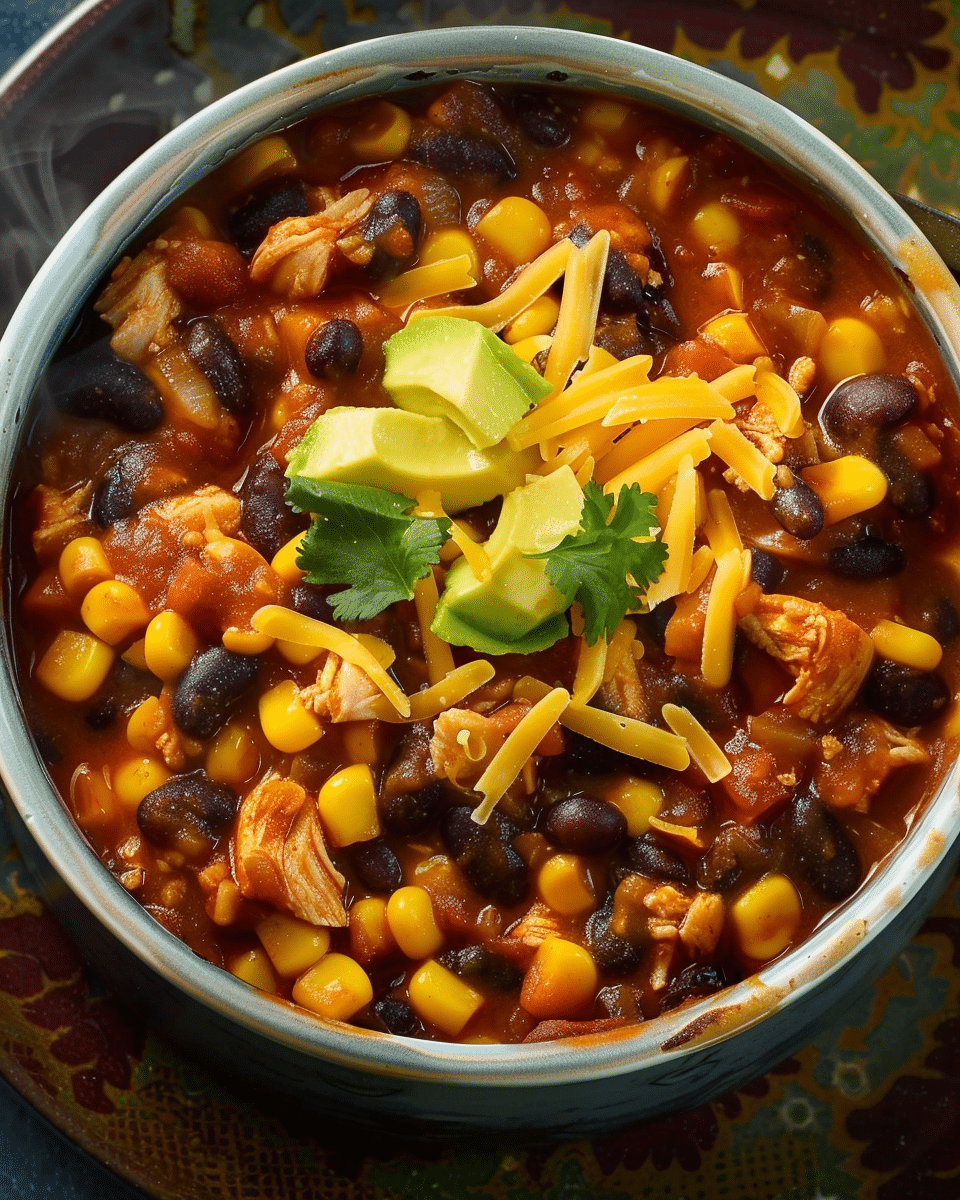 Chile-Infused Chicken with Black Beans and Corn